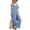 39# Light Blue, variant on Sleeveless Jumpsuits Womens Causal Summer Boho Wide Leg Rompers Overalls with Pockets Pink S