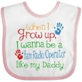 thumbnail image 3 of Inktastic Ham Radio Operator Like Daddy Boys or Girls Baby Bib, 3 of 4