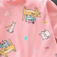 thumbnail image 4 of Gerichy Baby Girls Pajamas Kids Cotton Pajama Sets 2-Piece Long Sleeve Pjs Comfy Girl Sleepwear Home Clothes 3M-5T, 4 of 4