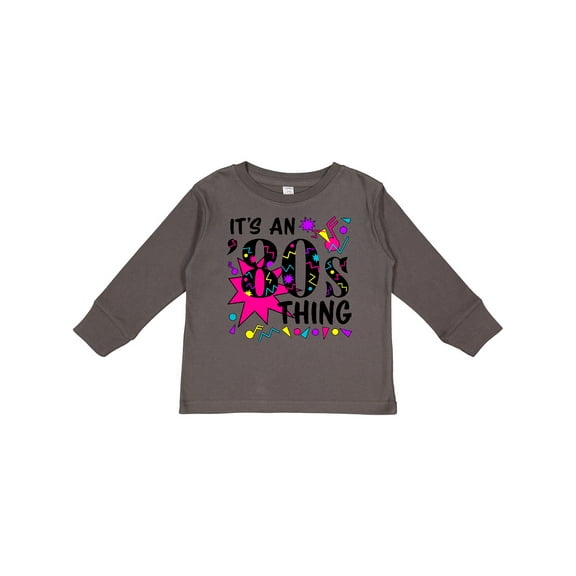 Inktastic It's an '80s Thing Boys or Girls Long Sleeve Toddler T-Shirt