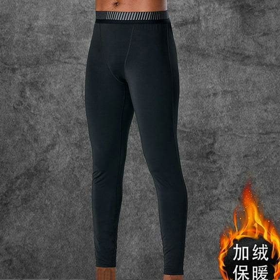 DPTALR George Men's Fashion Sports And Fitness High Elasticity Training Tight Leggings,Black,Big and Tall Men XXL