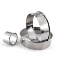 thumbnail image 3 of 12PCS Stainless Steel Round Cake Mold Baking Mousse Ring Kitchen Tools Pizza Cooking Cookie Cutter DIY Cake Ring Tools, 3 of 6