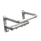 thumbnail image 2 of Toallero de baño, soporte de pared, herrajes de baño, toallero plegable, lavabo 2 capas 4 ganchos, 2 of 9