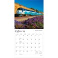 thumbnail image 3 of Railroads | 2027 12x24" (Hanging) Wall Calendar | Plastic-Free, 3 of 9
