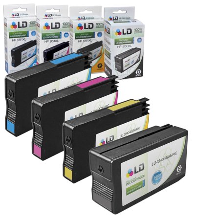 LD Compatible 951XL Black  Cyan  Magenta & Yellow Set
