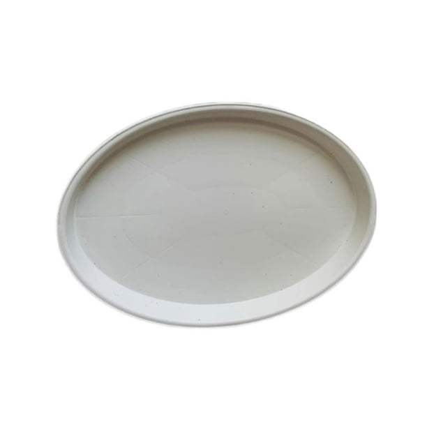 Bandejas elípticas de plástico for macetas, bandejas for macetas, ideal for jardinería doméstica.