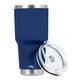 thumbnail image 1 of Termo para Café y Agua, Botella Térmica de Acero Inoxidable 30 Oz (890 ml): Contiene Tapa Hermética Antiderrames, Garantiza la Temperatura Deseada sin Preocupaciones (Navy), 1 of 7