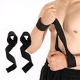 thumbnail image 3 of 4PCS Weight Lifting Straps Wrist Support Gym Non-Slip Deadlift Strength Training, 3 of 10