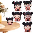 thumbnail image 4 of Mochila Felpa Llavero Plushie Suave Lindo Ne Zha Anime Película Periférica Regalo para Fanáticos, 4 of 8