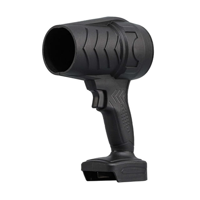 Soplador de hojas inalámbrico, removedor de polvo, portátil, velocidad ajustable, limpiador con chorro de turbina negro