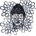 thumbnail image 2 of Seay, Anne 15x15 White Modern Wood Framed Museum Art Print Titled - Buddha IV, 2 of 4