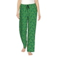 thumbnail image 1 of Bingfone Tennis Rockets And Balls Pattern Pajamas for Women,Pajama Pants with Pockets-Large, 1 of 6