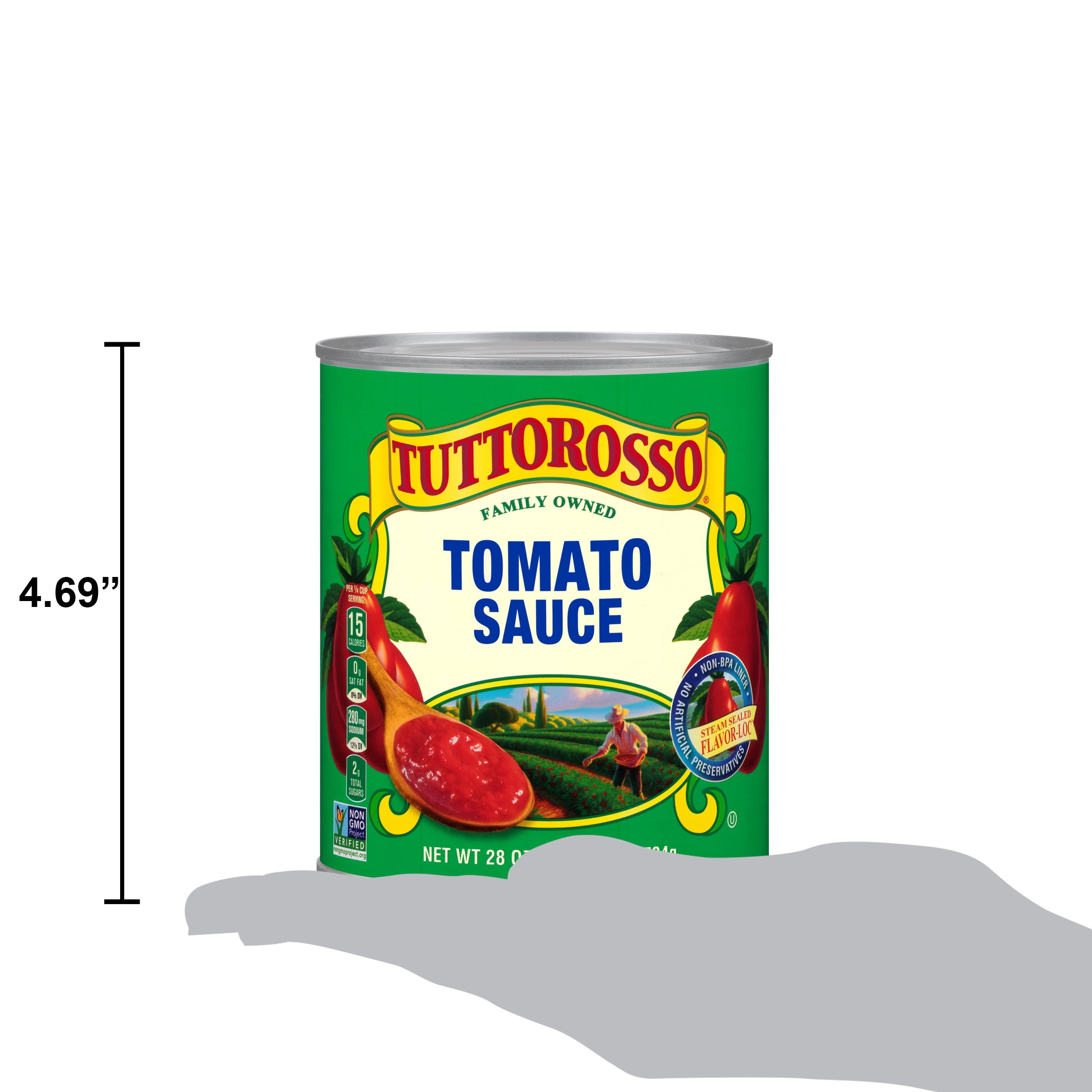 Tuttorosso Tomato Sauce, 28 oz Can