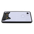 thumbnail image 5 of FINCIBO Slim TPU Bumper + Clear Hard Back Cover for Google Pixel 3a 5.6", Black Bombay Kitten Cat, 5 of 6
