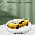 thumbnail image 4 of Rotating Display Stand, 20kg Load Capacity Electric Rotating Display Table With LED Light Turntable Display Stand For Jewelry 25cm, 4 of 8