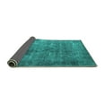 thumbnail image 2 of Ahgly Company Indoor Rectangle Oriental Turquoise Blue Industrial Area Rugs, 5' x 8', 2 of 4