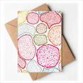 thumbnail image 1 of Colorful Microscope Cells Structure Biological Greeting Cards You are Invited Invitations, 1 of 3