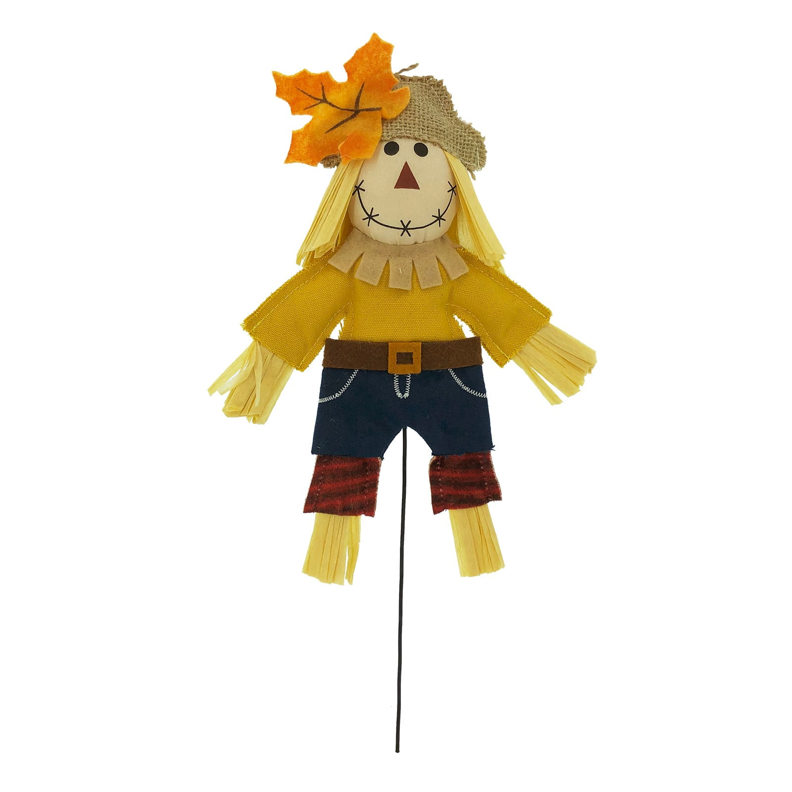 MICHAELS fall decorations for home Blue Scarecrow Pick by Ashland