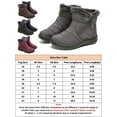 thumbnail image 2 of Gomelly Women Winter Anti-Slip Waterproof Warm Snow Boots, 2 of 7