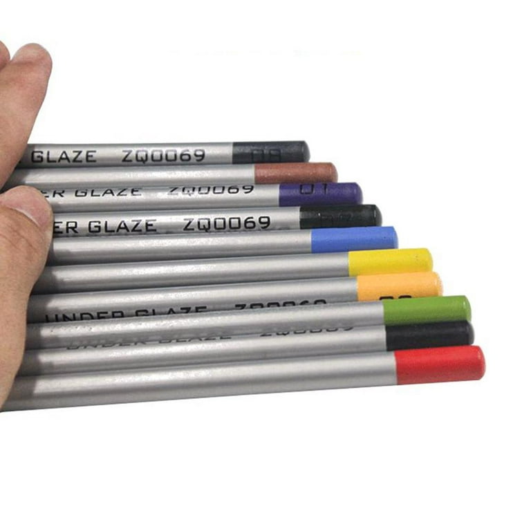 6 Pck Underglaze Pencils 18cm, Pottery, Ceramic. Australian Stock-ASTM  Certified