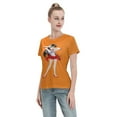 thumbnail image 4 of Women's Basic Short Sleeve T-Shirt Sailor Moon Rei Hono, 4 of 6