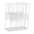 thumbnail image 3 of jifeng Umbrella Stand Rack Iron Storage Container Entryway Umbrella Holder for Home white, 3 of 9
