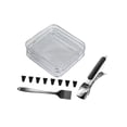 thumbnail image 1 of Luzkey Air Fryer Rack 3Pcs Rack Air Flow Rack Removable Tray Grill Rack Square Air Fryer Rack Stockpot Oven Microwave Air Fryer Oven, 1 of 8