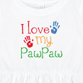 thumbnail image 4 of Inktastic Pawpaw Grandkids Handprints Girls Baby Dress, 4 of 5