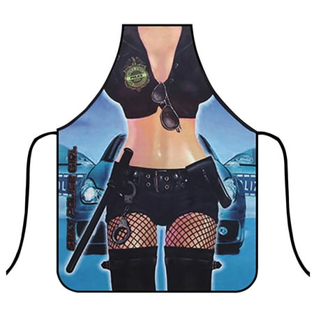 

Hxroolrp Home Decor Apron Sleeve 1pc Adult Household kitchenApron Fun Printing Household Cleaning Apron