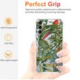thumbnail image 4 of Parrots in Jungle Clear Case for Samsung Galaxy S21 Plus,Aesthetic Art Design Case for Men Women,Unique Trendy Transparent TPU Bumper Case Cover, 4 of 5
