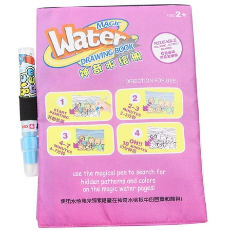 Download Ccdes Cartoon Water Watercolor Coloring Book with Water Pen for Kids Toddlers ,Cartoon ...