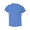 thumbnail image 2 of Bella + Canvas. Heather Columbia Blue. 2T. 3001T. 00884913626690, 2 of 2