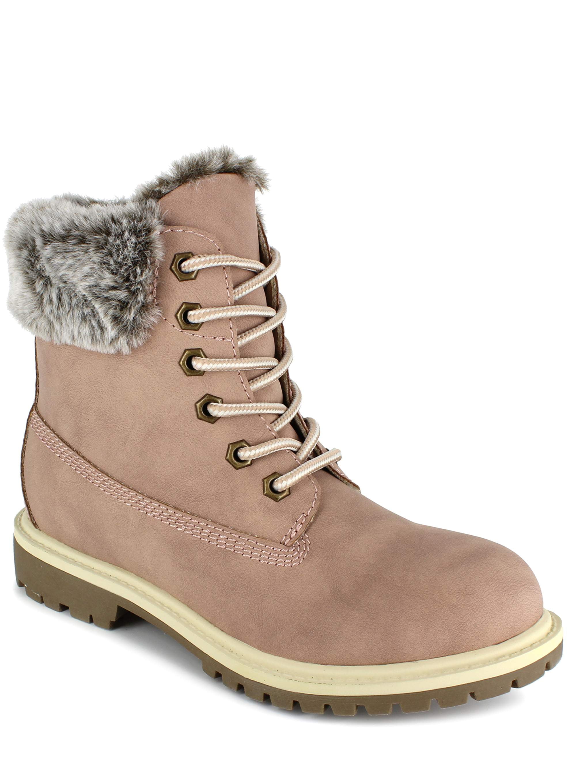 womens hiking boots with fur