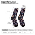 thumbnail image 2 of Balery Mushroom Doodle Calcetas Largas con Estampado para Hombre y Mujer – Suaves y Transpirables, Talla Única (US 5-11), 2 of 6