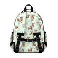 thumbnail image 3 of Highland Cow and Leaf Print Cute School Backpack Bag for School with Padded Back and Adjustable Shoulder Straps 15.25"x11.5"x5.25", 3 of 5