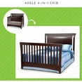 thumbnail image 4 of Full-Size Conversion Kit Bed Rails for Simmons Kids Cribs by Delta (Unfinished), 4 of 6