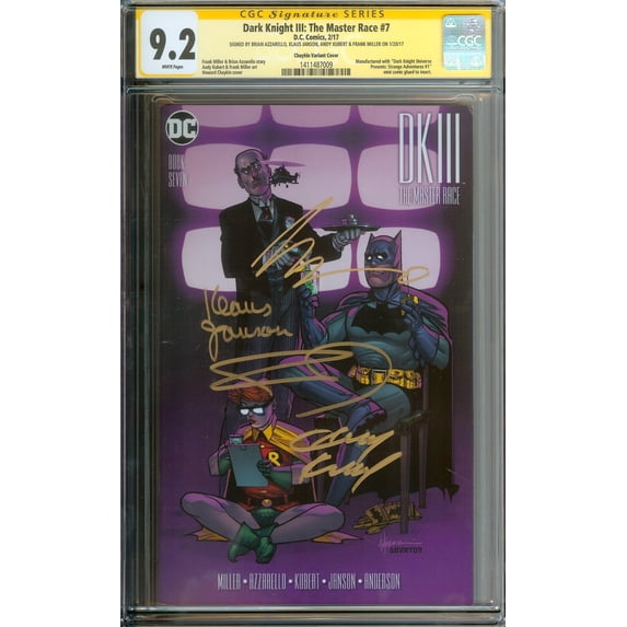 Dark Knight III: The Master Race #7 - CGC 9.2 Comic Book