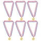 thumbnail image 1 of 6 medallas de fútbol para niños, premios de metal para concursos escolares, premios de fútbol para ceremonias, premios deportivos para niños., 1 of 6