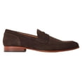 thumbnail image 3 of Base London Mens Bruno Leather Penny Loafers, 3 of 5