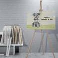 thumbnail image 4 of Cute Schnauzer Loves Dad Happy Father's Day Horizontal Matte Canvas Poster Miniature Schnauzer Dog Lover Wall Art Home Decor - 12008, 4 of 5