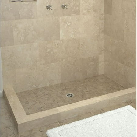 Tile Redi Double Threshold Shower Base with Drain Plate - Walmart.com