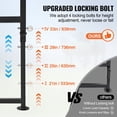 thumbnail image 4 of Vevor SCXJJHSYTM47HMU08V0 47 x 23 in. Livestock Stand, Black, 4 of 5