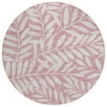 thumbnail image 2 of Addison Rugs Chantille Indoor/Outdoor Transitional Floral Blush Washable Round Rug, 8' x 8', 2 of 6