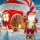 thumbnail image 4 of Colección de muñecas de Papá Noel Sunnimix Estatuilla navideña 45 cm, 4 of 8