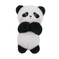 thumbnail image 2 of Manija de cambio de limpiaparabrisas Hugo Muñeco de peluche de Panda de dibujos animados Adorno interior de coche Felpa corta suave, 2 of 10