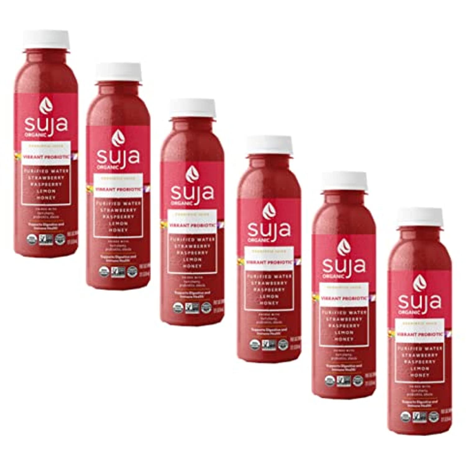 Suja Vibrant Organic Probiotic Fruit Juice NonGmo Project Verified