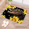 thumbnail image 5 of Sunflower Machine Washable, Non-Slip Polyester Floor Rug | Indoor Floor Mats for Chair Mat, 5 of 6