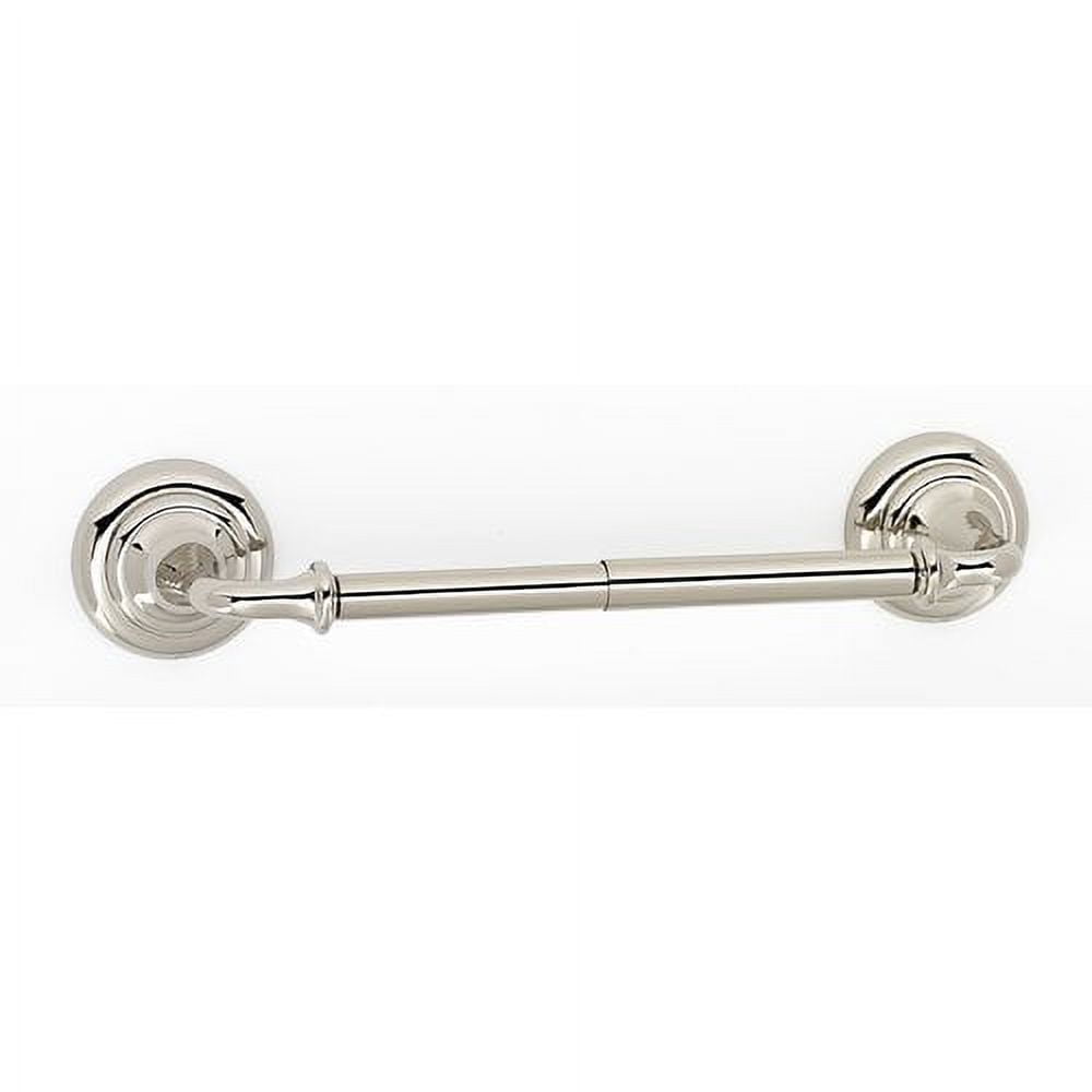 Alno A6760-PB Charlie's 7"W Traditional Style Solid Brass Spring Action Toilet Paper
