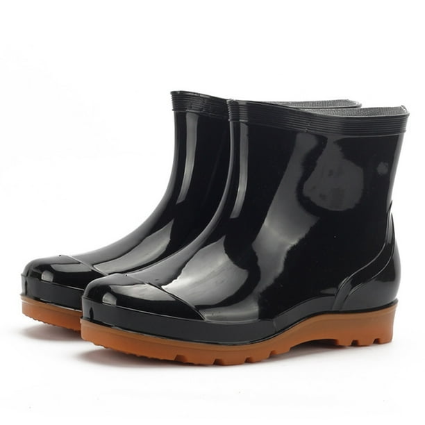 Matte ankle 2024 rain boots