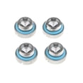thumbnail image 2 of 4 Piezas Cromo Refrigeración Por Agua G1/4 Tapón Agua Parada para Refrigeración Por Agua de Color Plata Yotijar Enchufe de enfriamiento de agua, 2 of 6